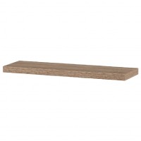 Polička nástěnná 80 cm, MDF, 3D dekor dub sonoma, baleno v ochranné fólii P-005 SON1